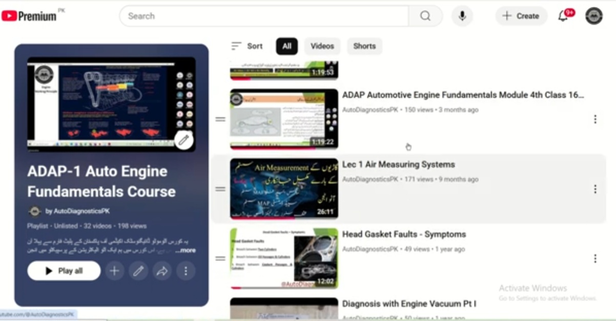 Automotive Engine & Live Data Fundamentals